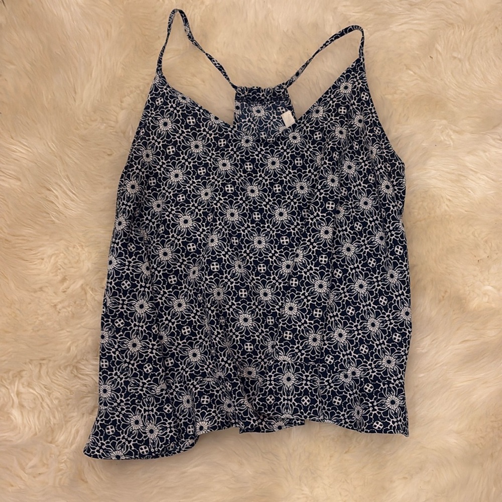 Lush silk tank top